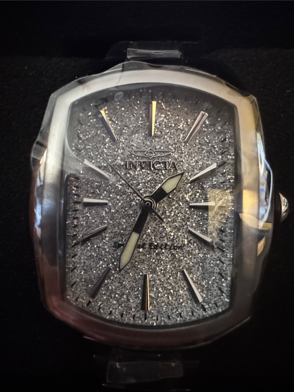 Invicta Silver Glitter Dial Stainless Steel Watch -Special Edition!!